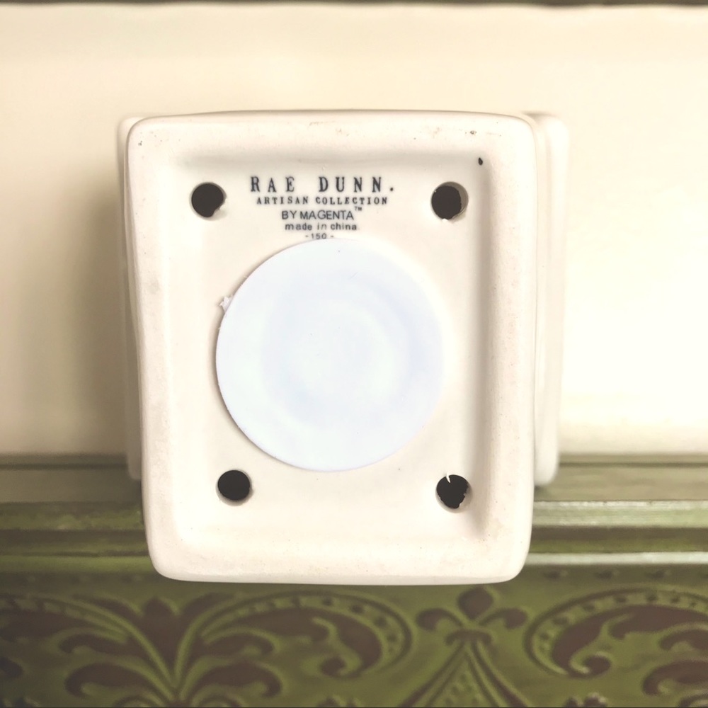 NEW Rae Dunn REST Ceramic Birdhouse Bird House 9” - Picture 8 of 8